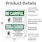 Signmission Safety Culture Sign, 12 in Width, Plastic, Rectangle, Bilingual OS-2PACK-BC-P-1218-L-10001 - alternate 3